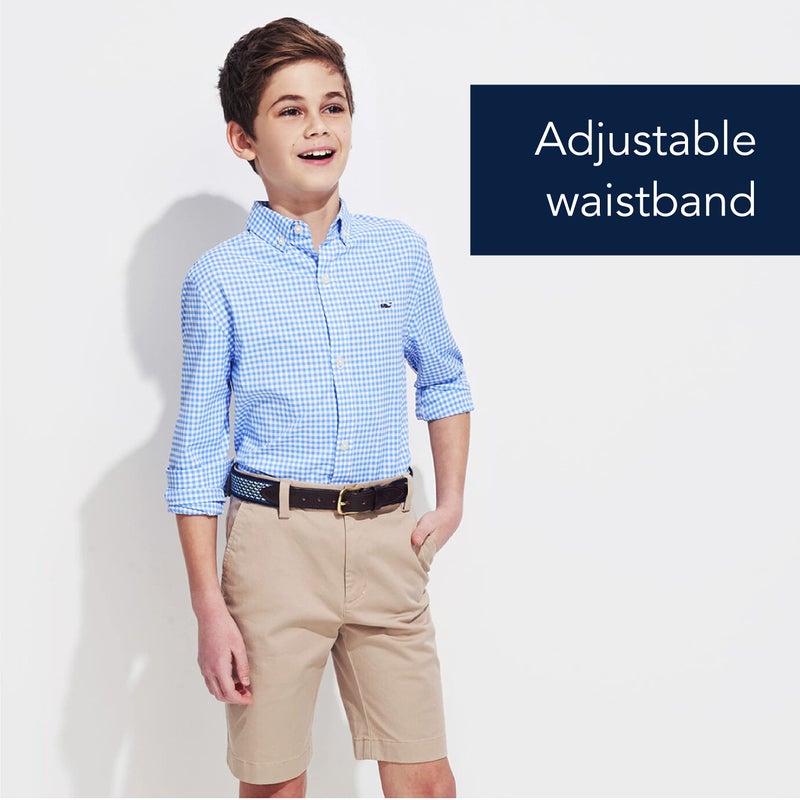 Vineyard Vines شورتات بويز بريكر من فينيارد فاينز، كاكي، 16 - Image 3